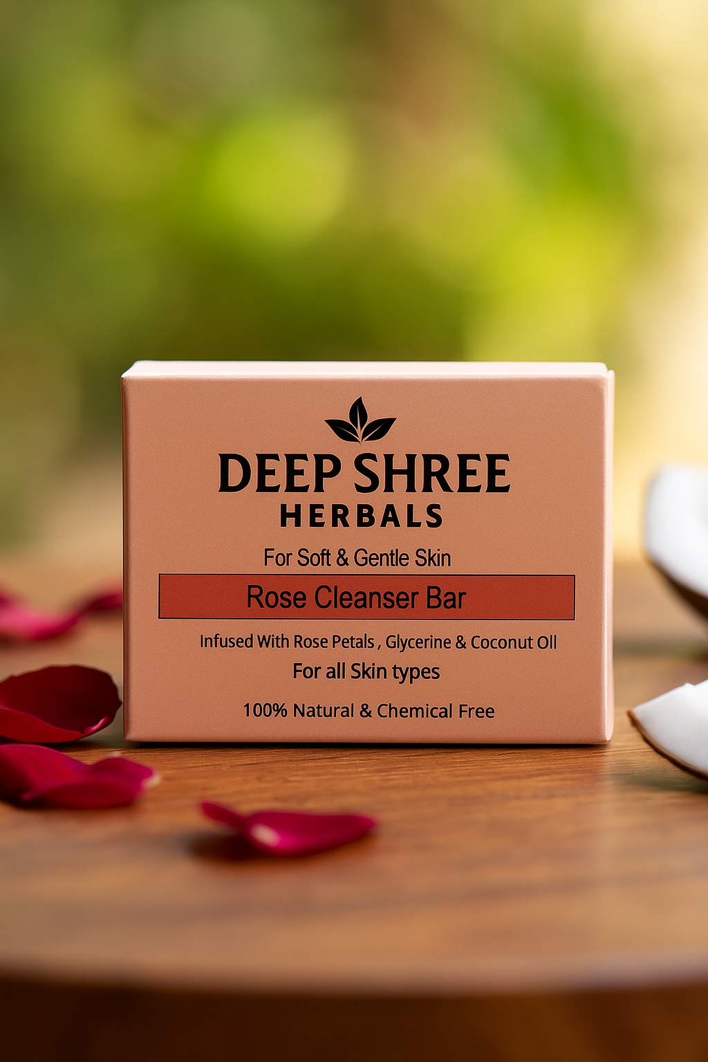 Deep Shree Herbals ayurvedic soap for glowing skin | Chemical free | for all skin types | Aloe Vera ( pack of 1 )